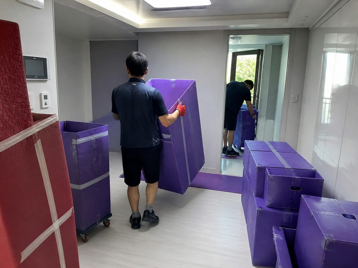 배관 누수 현장 시공 사진 1